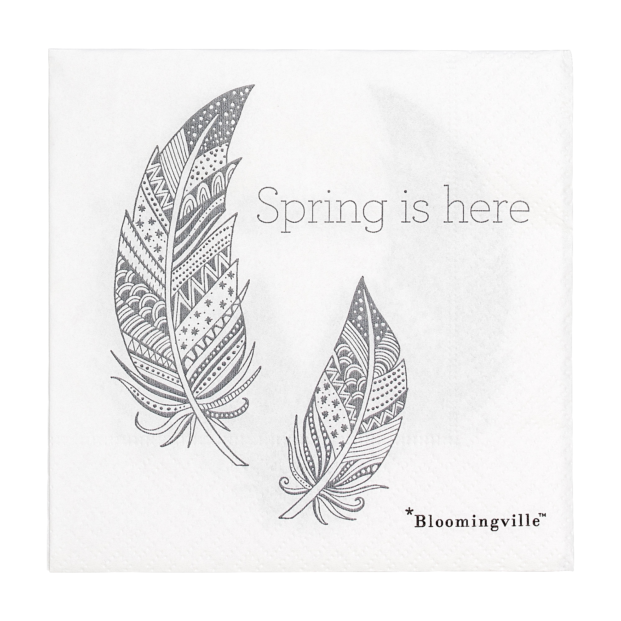 Servietter Spring is here fra -